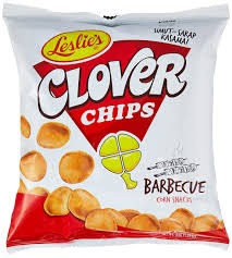 Clover Chips Barbecue flavor 55gr